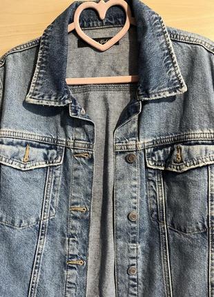 Джинсовая курточка бренда mavi в размере l стана новой4 фото
