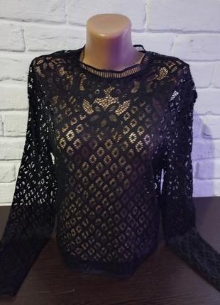 Кружевная блуза shein р. 3xl3 фото