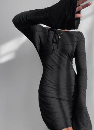 Черное платье plt3 фото