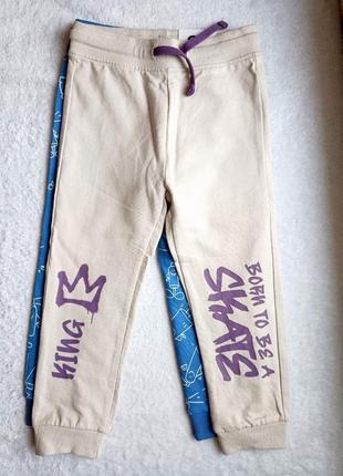 Спортивні штани pepco тонкі 98 р. джогери, спортивные штаны, джогеры2 фото