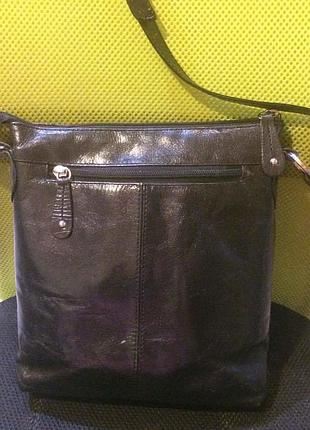 Кожаная сумка кроссбоди,италия