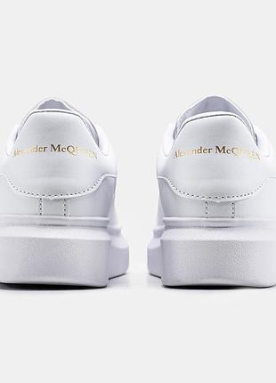 Жіночі кросівки alexander mcqueen white7 фото