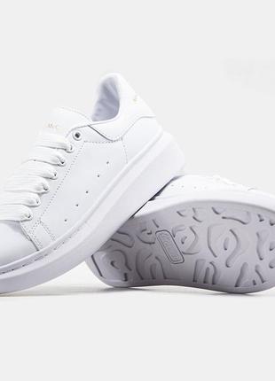 Жіночі кросівки alexander mcqueen white6 фото