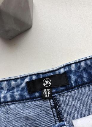 Стильные джинсовые шорты высокая посадка2 фото
