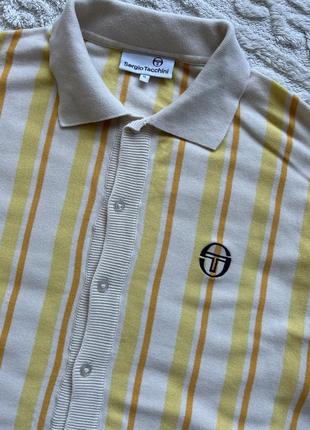 Футболка поло рубашка сорочка тенниска sergio tacchini3 фото