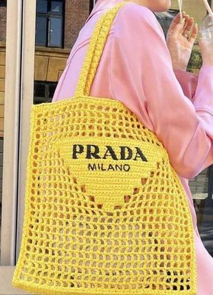 Сумка- шоппер prada6 фото