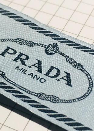 Оригинальная этикетка prada milano3 фото