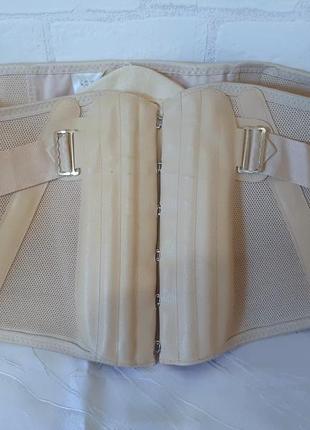 Спинной бандаж -корсет ,ортез поясничный женский с потдерживающей шиной 
tigges германия.