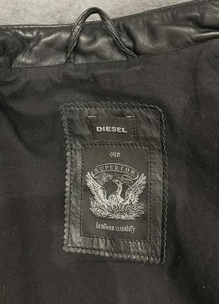 Шкіряна куртка diesel s/m4 фото