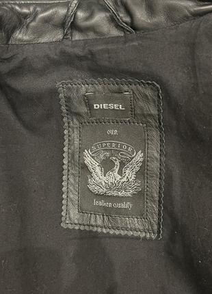 Шкіряна куртка diesel s/m5 фото