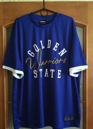 Мужкая баскетбольная футболка nba golden state warriors (l-xl) original