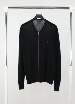 Мужская zip кофта allsaints / оригинал &lt;unk&gt; l &lt;unk&gt;