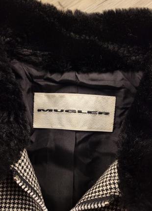 Куртка овешот mugler5 фото