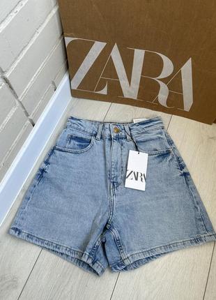 Джинсовые шорты zara