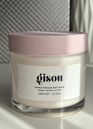 Gisou honey infused hair mask 230 ml. оригінал.повнорозмір. поживна маска для волосся1 фото