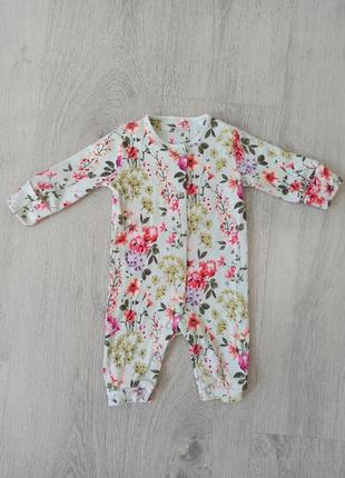 Ромпер человечек бодик next 0-3 мес