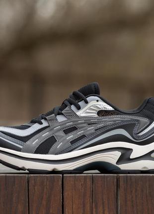 Мужские кроссовки asics gel-preleus black grey 40-41-42-43-44-458 фото