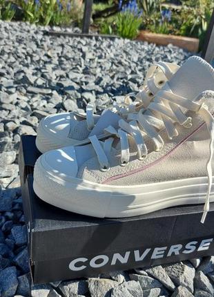 Шкіряні кеди converse, 35 р2 фото