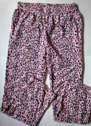 8-10 новый теплый махровый флисовый комплект набор пижама для дома сна облачко7 фото