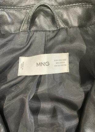 Куртка кожаная mango10 фото