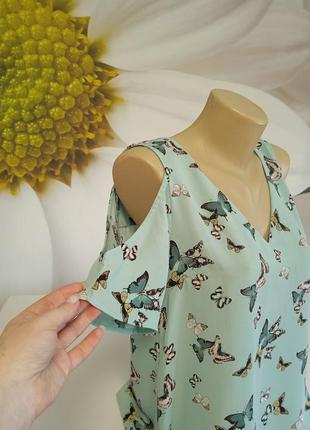 Блуза "метелики"2 фото