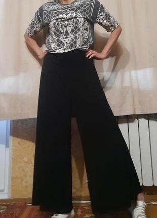 Брюки палацо резинка