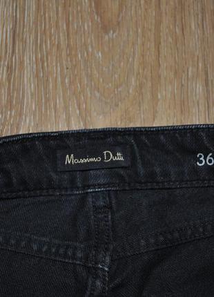 Базовые серые слоучи джинсы massimo dutti8 фото