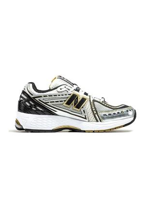New balance 1906r white and gold3 фото