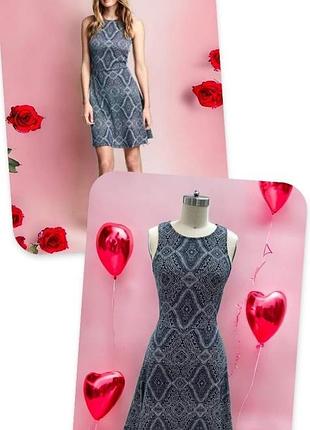Брендовое красивое платье h&m этикетка