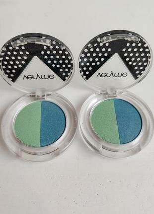 Двухцветные тени для глаз век орифлейм oriflame veryme pretti green  20345