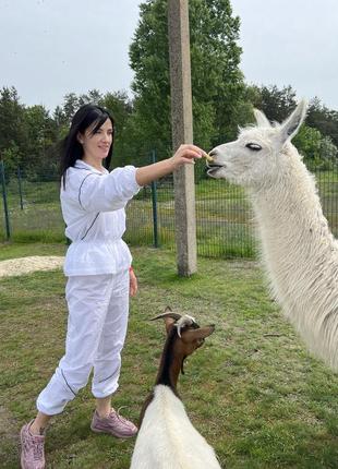 Легкий стильный костюм украинского бренда2 фото