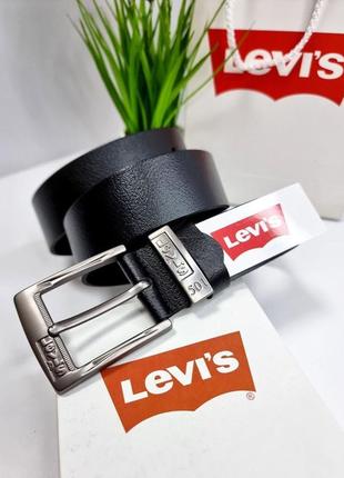 Ремінь пояс чоловічий шкіряний в стилі levi’s / ремень пояс мужской кожаный в стиле levi’s