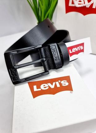 Ремінь пояс чоловічий шкіряний в стилі levi’s / ремень пояс мужской кожаный в стиле levi’s