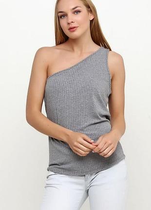 Красивая блуза топ в рубчик h&m турция этикетка