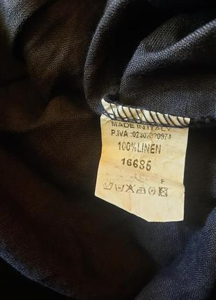 Шикарная дизайнерская льняная бохо юбка как oska,ischiko,rundholz,sarah pacini made in italy5 фото