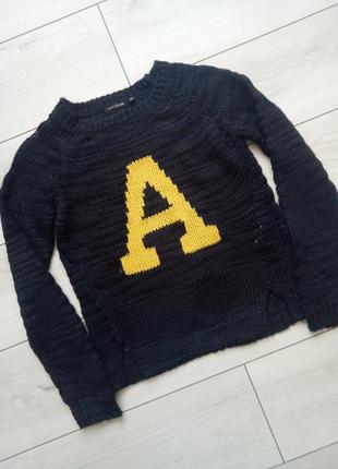 Свитер кофта крупная вязка