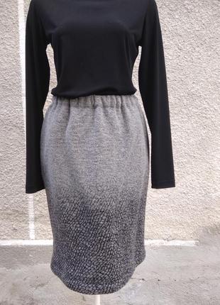 Світла шерстяна спідниця shalaj