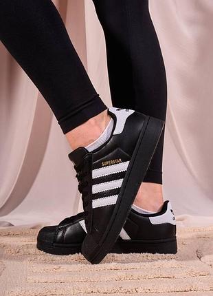 Adidas superstar black premium 5