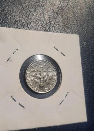 Монета сша 1 дайм, 1998 года, дайм рузвельта, мітка монетного двору "p" - філадельфія5 фото