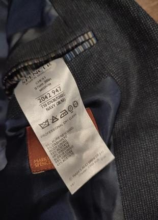 Піджак marks spencer вовна кашемір7 фото