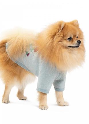 Кардиган для собак pet fashion denis м`ятний розмір xs-23 фото