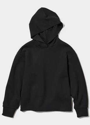 Худи uniqlo, черная р. м