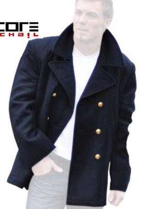 Пальто чоловіче pea coat score michail navy size m