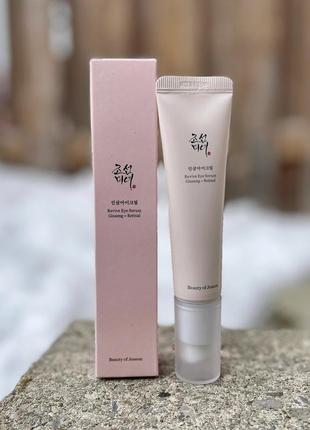 Beauty of joseon - антивікова сироватка для шкіри навколо очей - revive eye serum - ginseng + retinal - 30ml