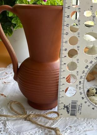 Кувшин керамический винтаж франция графин ваза2 фото