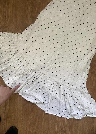 Шелковая юбка миди6 фото