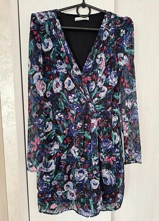 Платье pull &amp; bear в цветочный принт