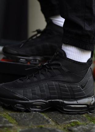 Nike 95 sneakerboot black термо8 фото