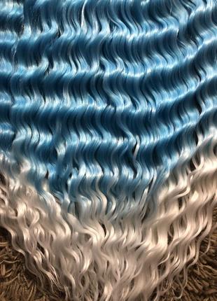 Афрокудри ariel xs, похожие на ariel, качество топ, цвет blue 60.4 фото