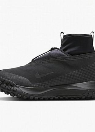 Кроссовки nike acg mountain fly gore-tex black2 фото